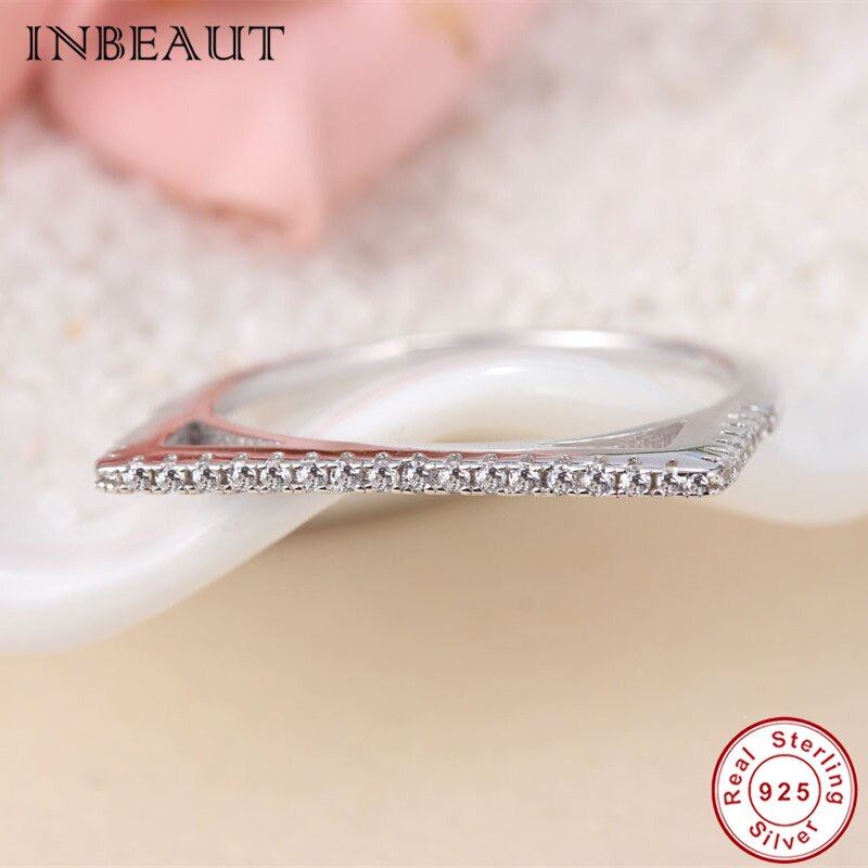 INBEAUT-925-en-argent-Sterling-mignon-chat-oreille-anneau-la-main-en-argent-massif-blanc-cubique