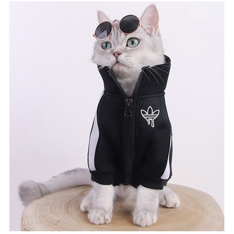Mode-chat-v-tements-pour-animaux-de-compagnie-chat-manteaux-veste-capuche-pour-chats-tenue-chaude