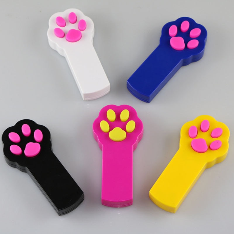 Jouet-interactif-Style-patte-pointeur-LED-1-pi-ce-accessoires-pour-chats-Laser-outil-d-entra