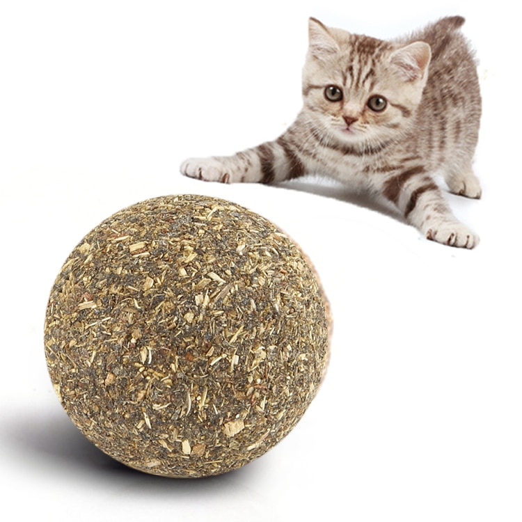 Boule herbe à chat - Friandises - au-chat-heureux