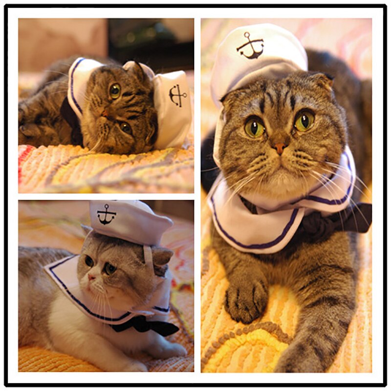 Navy-Sailor-Cap-and-Shawl-Set-Costumes-for-Cat-Dog-Pet-Cap-Hat-Collar-Bow-Tie