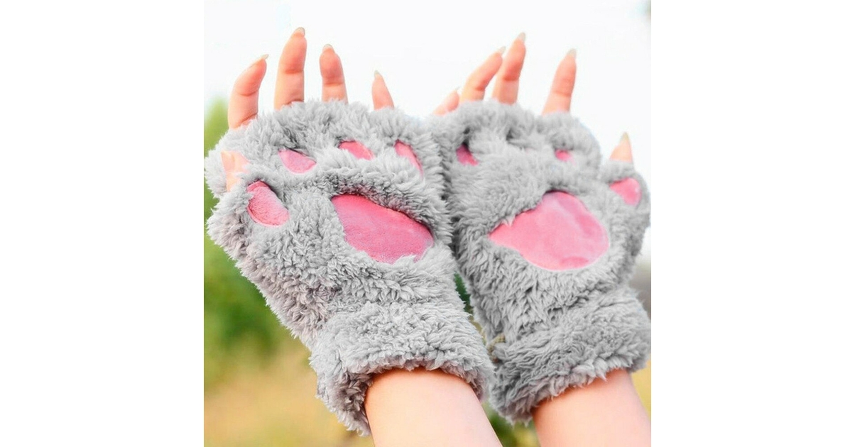 Mitaines pattes de chat Gants au-chat-heureux