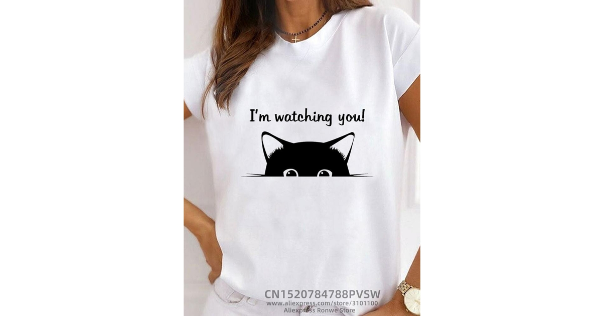 T-shirt amour de chat - Chemises/sweats/t-shirts