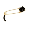 Miss-Zoe-broche-queue-de-chaton-en-m-tal-dessin-anim-mignon-chat-noir-et-blanc