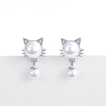 KOFSAC-boucles-d-oreilles-chaton-en-perle-pour-femme-bijoux-la-mode-en-argent-925-romantique