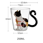 Tasse-caf-jus-de-chat-en-verre-Mignon-verre-de-250ML-tasse-caf-tasse-caf-tasse