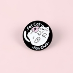 Gros-chat-mail-broche-personnalis-Animal-chaton-broches-pour-chemise-revers-sac-dos-rond-Badge-bijoux
