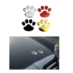 Autocollant-de-voiture-patte-Design-Cool-3D-Autocollant-de-voiture-Animal-chien-chat-ours-pieds-empreintes