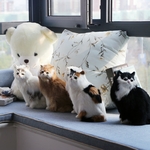 R-aliste-mignon-Simulation-en-peluche-en-peluche-blanc-persan-chats-jouets-chat-poup-es-Table