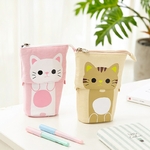 Mignon-chat-cole-porte-crayon-pour-filles-gar-ons-crayon-toile-cartouche-stylo-sac-Kawaii-porte