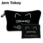 Jom-Tokoy-nouvelle-mode-2-pi-ces-impression-fille-cadeau-maquillage-sac-mignon-Animal-cosm-tique