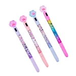 1-pi-ces-Kawaii-chat-griffe-brillant-Gel-stylo-cr-atif-papeterie-Quicksand-stylo-lumineux-LED