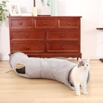 Jouet-en-forme-de-Tunnel-pour-chats-2-trous-Dr-le-chaton-animaux-Tube-de-jeu