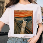 Van-Gogh-T-shirt-pour-femme-motif-humoristique-treillis-peinture-l-huile-imprim-d-contract-Harajuku