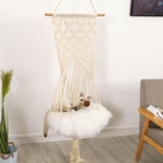 Tiss-la-main-suspendu-panier-coton-animal-nid-chat-chien-hamac-fil-jouet-corde-balan-oire