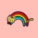 Jolie-broche-en-mail-pour-Gay-lgbt-couleur-arc-en-ciel-avec-chat-en-alliage-m
