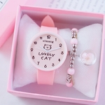 Montre-Quartz-en-Silicone-pour-enfants-montre-bracelet-pour-filles-design-de-dessin-anim-couleur-bonbon