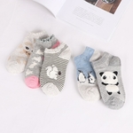 Chaussettes-de-cheville-en-coton-pour-femmes-5-paires-chaussettes-color-es-et-amusantes-avec-chat