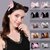 Pinces-cheveux-Lolita-30-couleurs-Cosplay-japonais-Anime-mignon-fourrure-costume-avec-n-ud-papillon-cloche