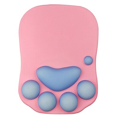 Universal - Mignon chat griffe souris bureau exclusif silicone tapis  poignet créatif tapis de souris avec repos poignet tapis de souris rose -  Tapis de souris - Rue du Commerce