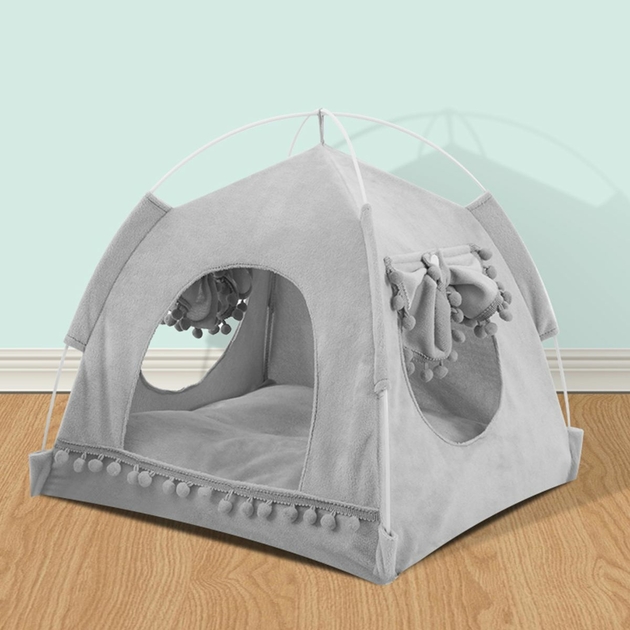 Niche pour chat tente tipi merlot - SensSwing Site Officiel