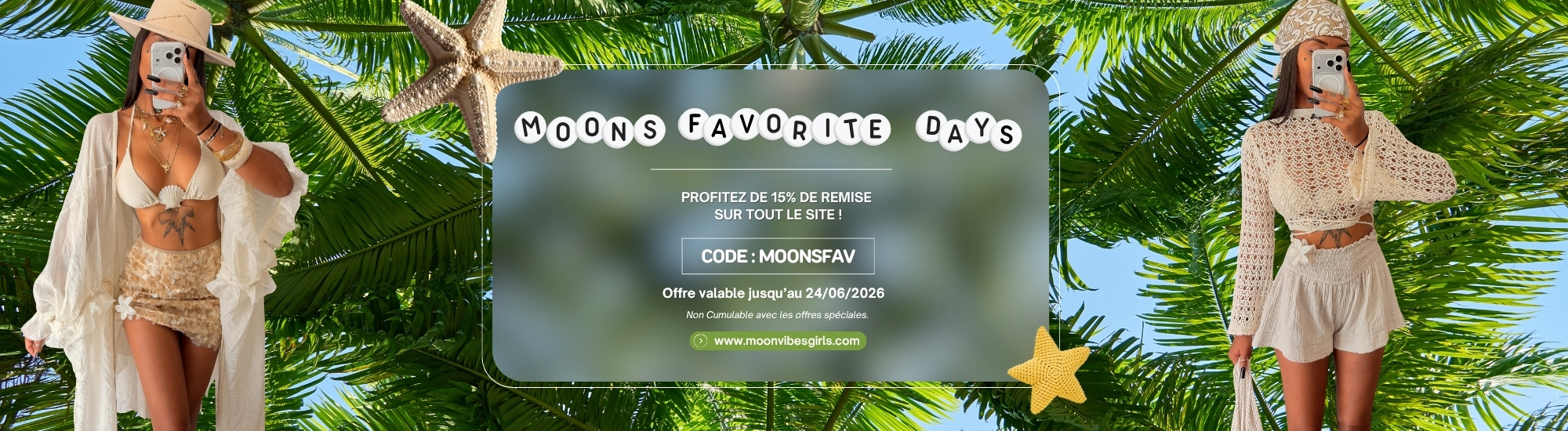 post instagram annonce promo d ete moderne photo vert blanc