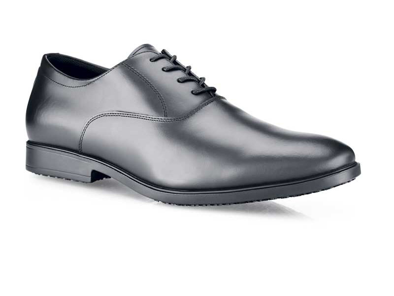 Chaussures antidérapantes élégantes pour hommes et Certifiées CE et EN ISO Taille 45 Noir Shoes for Crews 20331-45/10 AMBASSADOR 