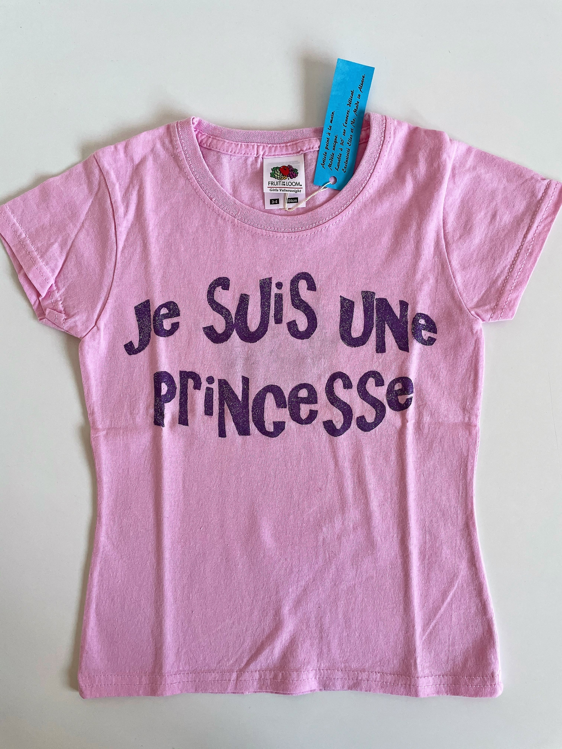 t-shirt enfant princesse (2)