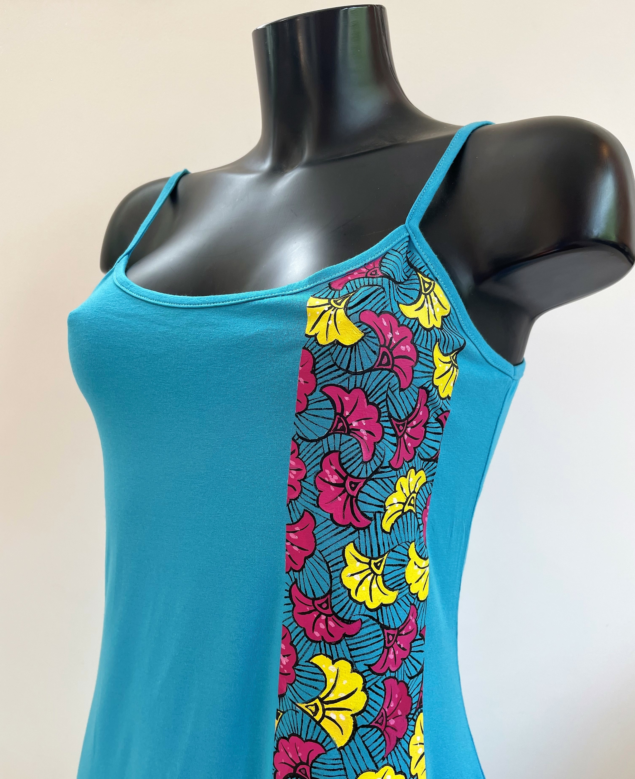 robe de plage bleue wax (5)
