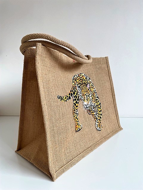 sac jute XL léopard (6)