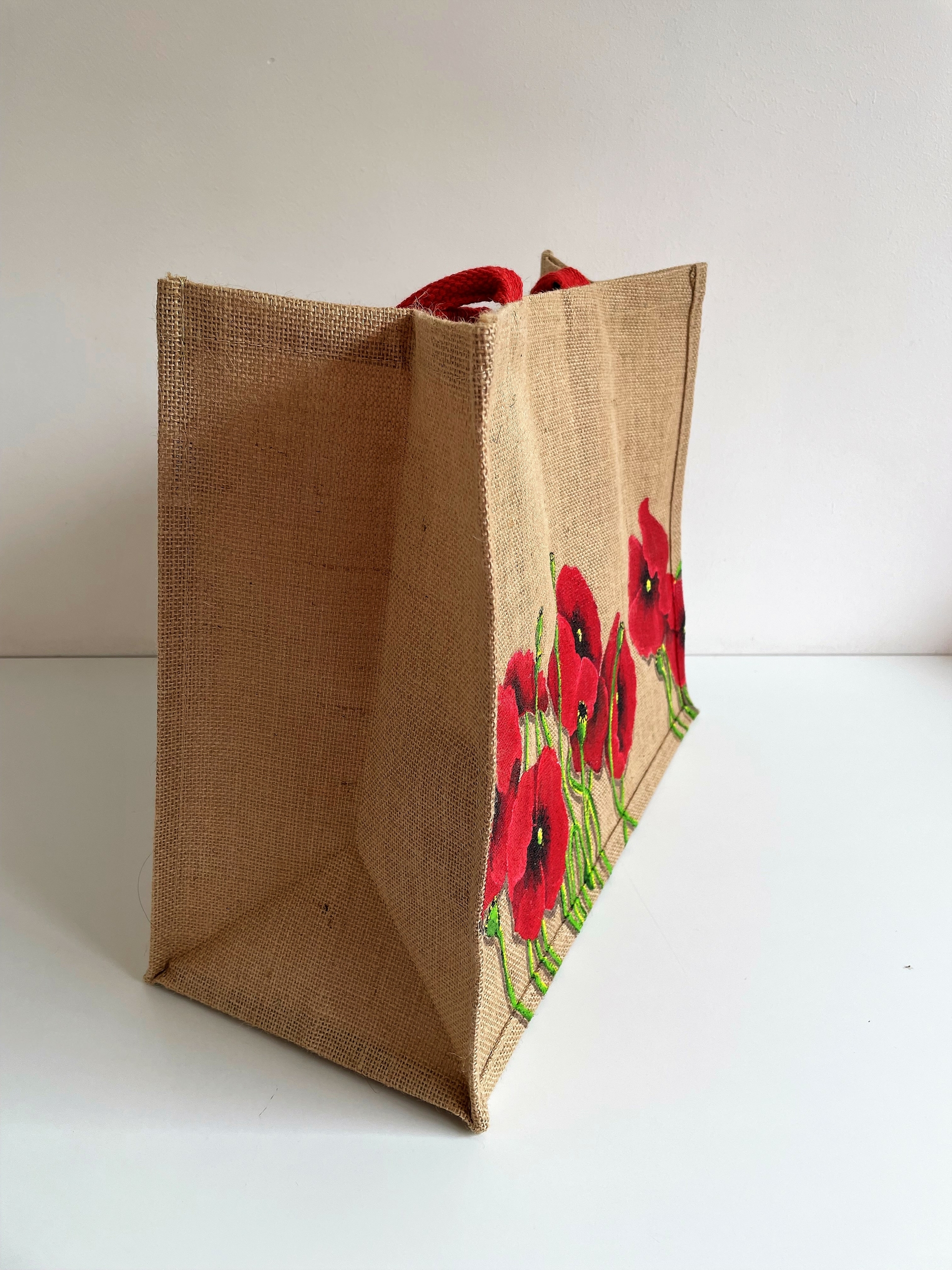 sac XL coquelicot anse rouge (4)