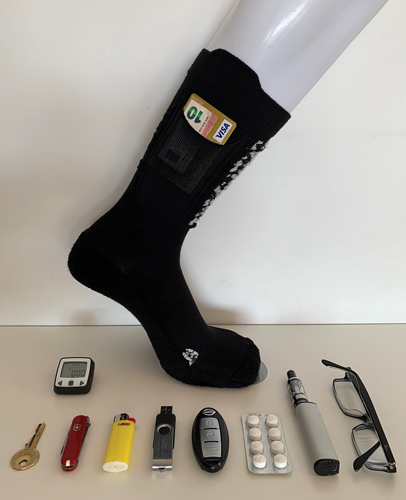 Des chaussettes à poches???
