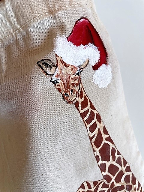 Pochons girafe Noël (1)