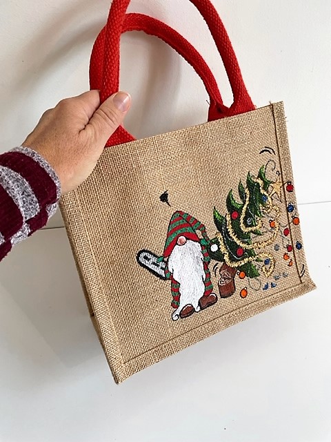 sac jute anses rouge lutin colère (7)