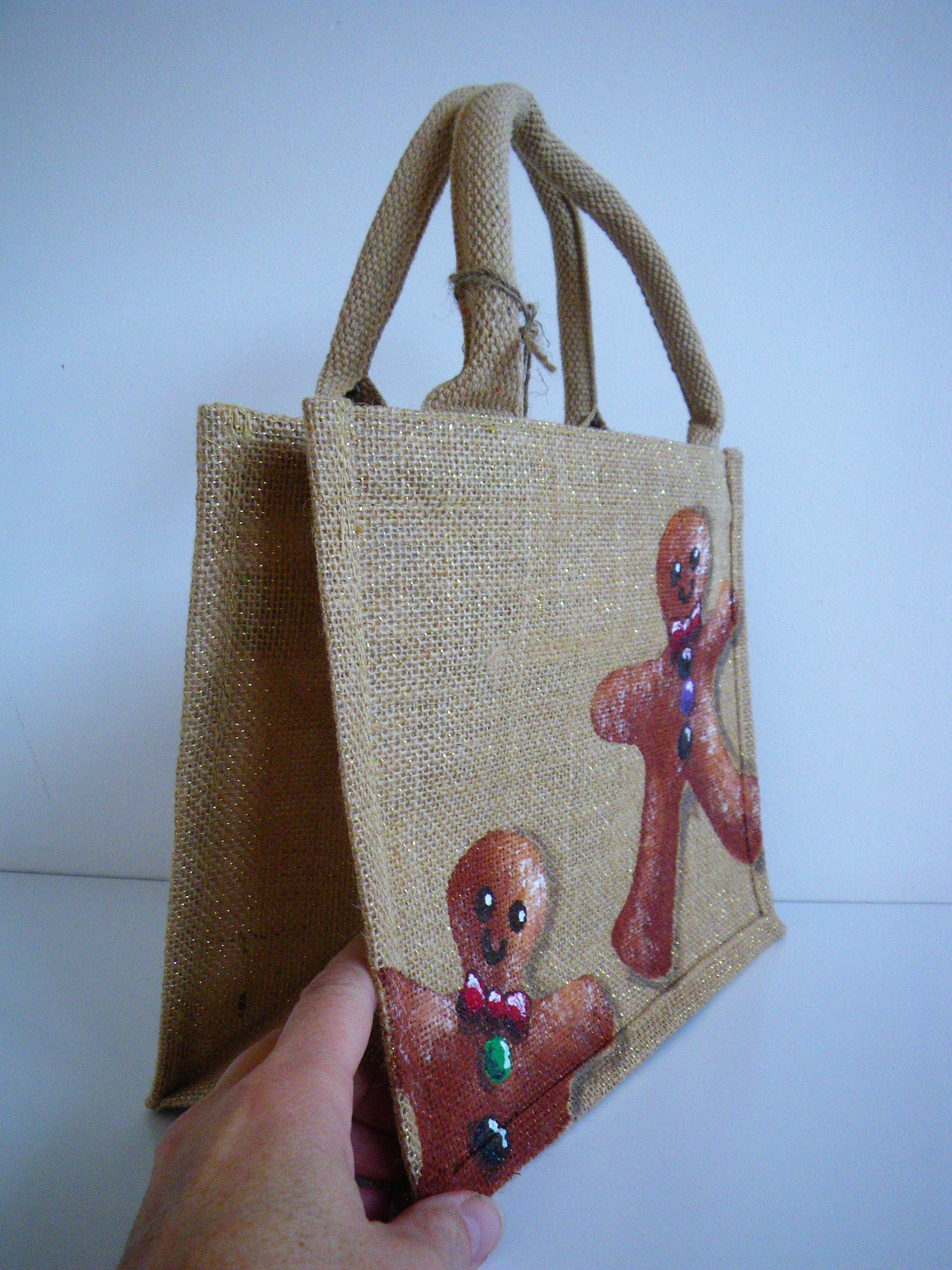 petit sac en jute avec manalas