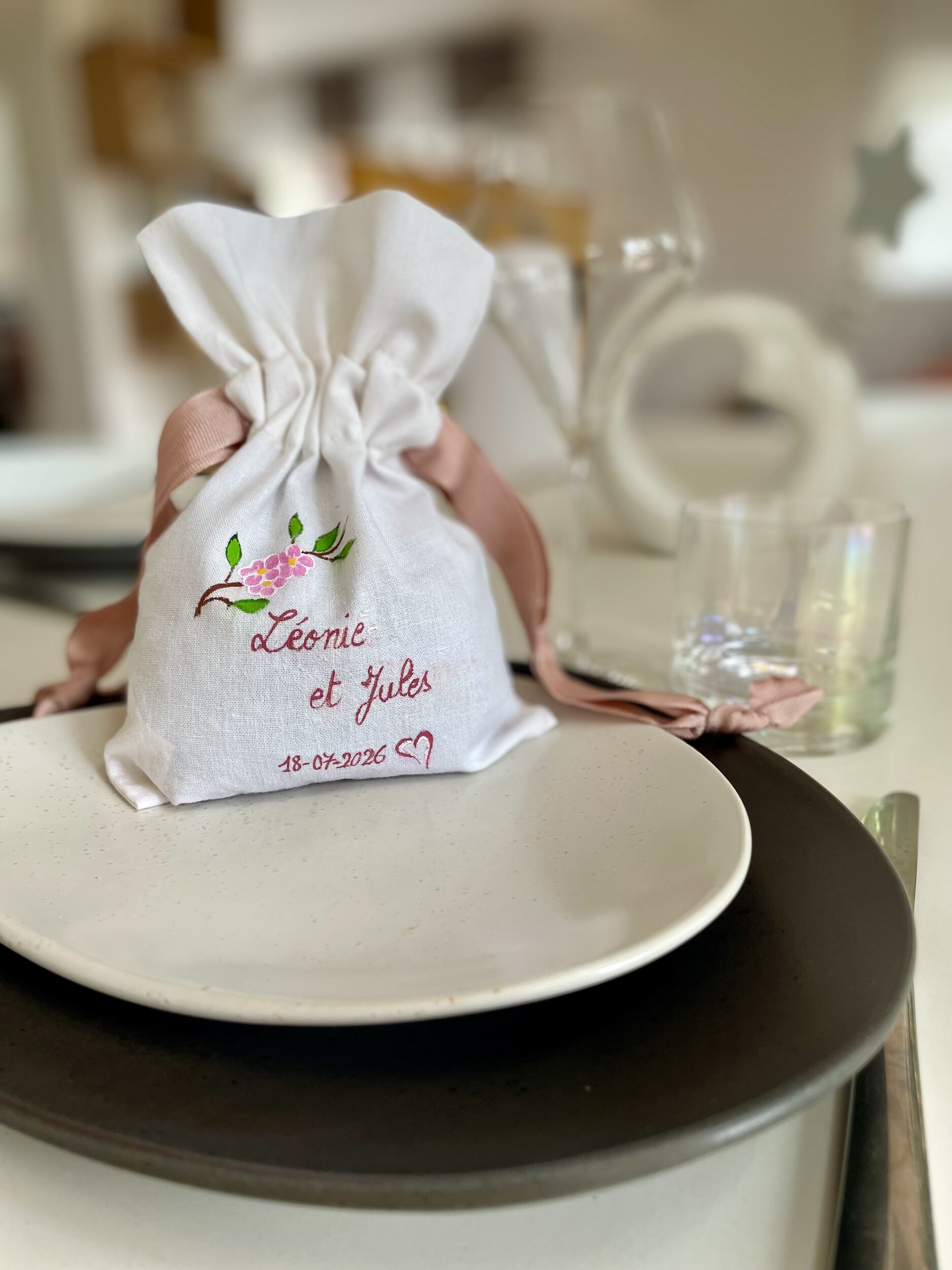 pochon personnalise pour mariage
