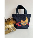sac coton bleu masque venise (3)