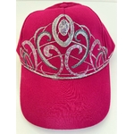 casquette rose enfant couronne (7)