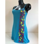 robe de plage bleue wax (4)