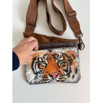 sac à main marron tigre (4)