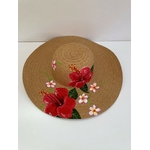 chapeau paille hibiscus (1)
