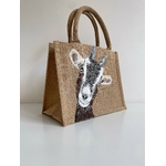sac jute S avec chèvre rigolote (1)