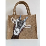 sac jute S avec chèvre rigolote (4)