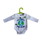 body bio bébé peint à la main