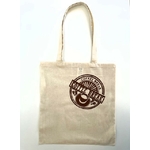 Tote bag beige avec message coffee break peint à la main par Elles et No.