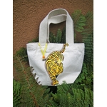 sac en coton bio avec tigre