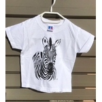 t-shirt enfant zèbre