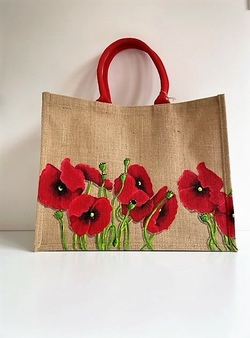 sac XL coquelicot anse rouge (1)