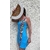 robe de plage bleue wax