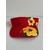 Visière rouge hibiscus jaune (2)